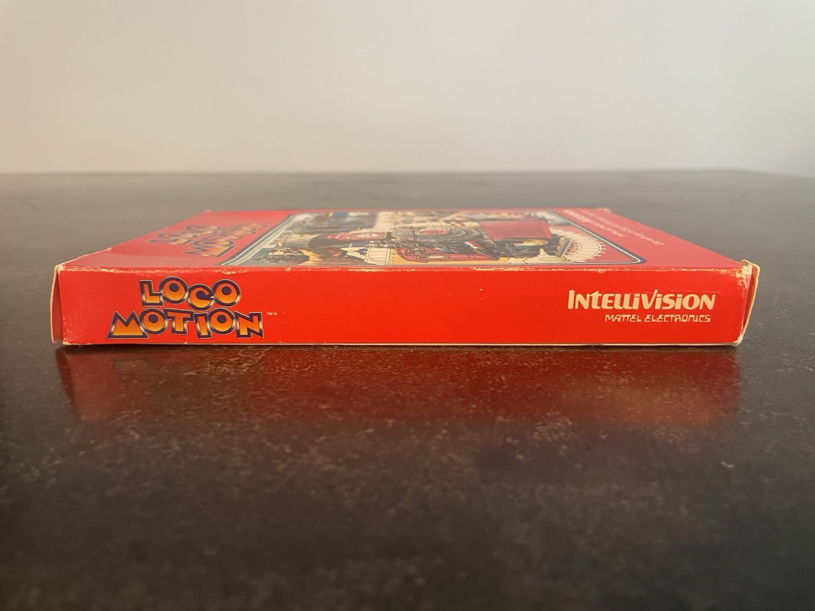 Intellivision Loco Motion Video Game Complete Mattel Vintage 1981