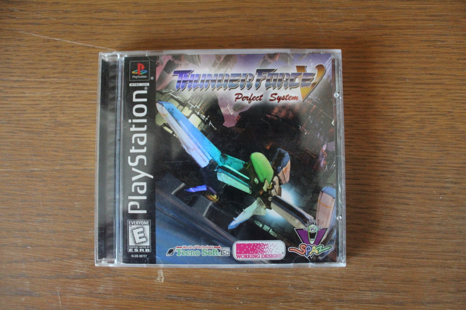 Thunder Force V: Perfect System (Sony PlayStation 1, 1998)