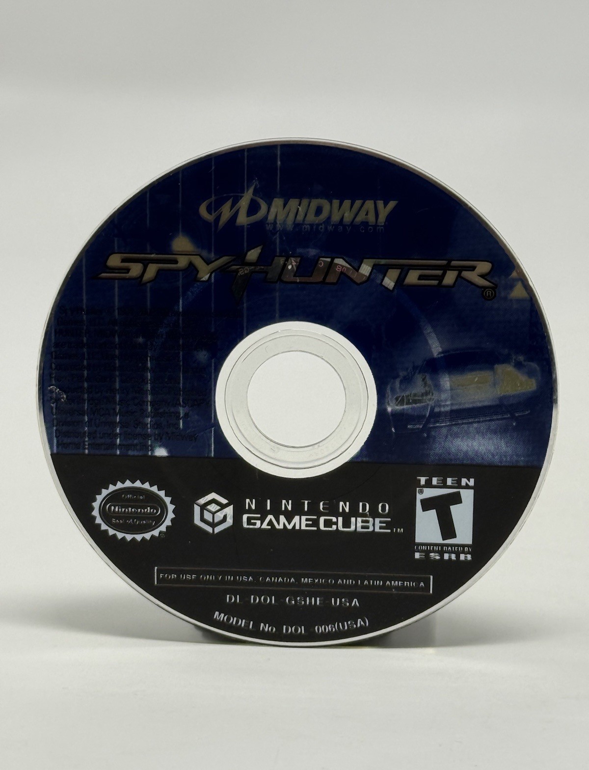 Spy Hunter Nintendo GameCube Authentic Immaculate Disc Only Tested Ships Fast