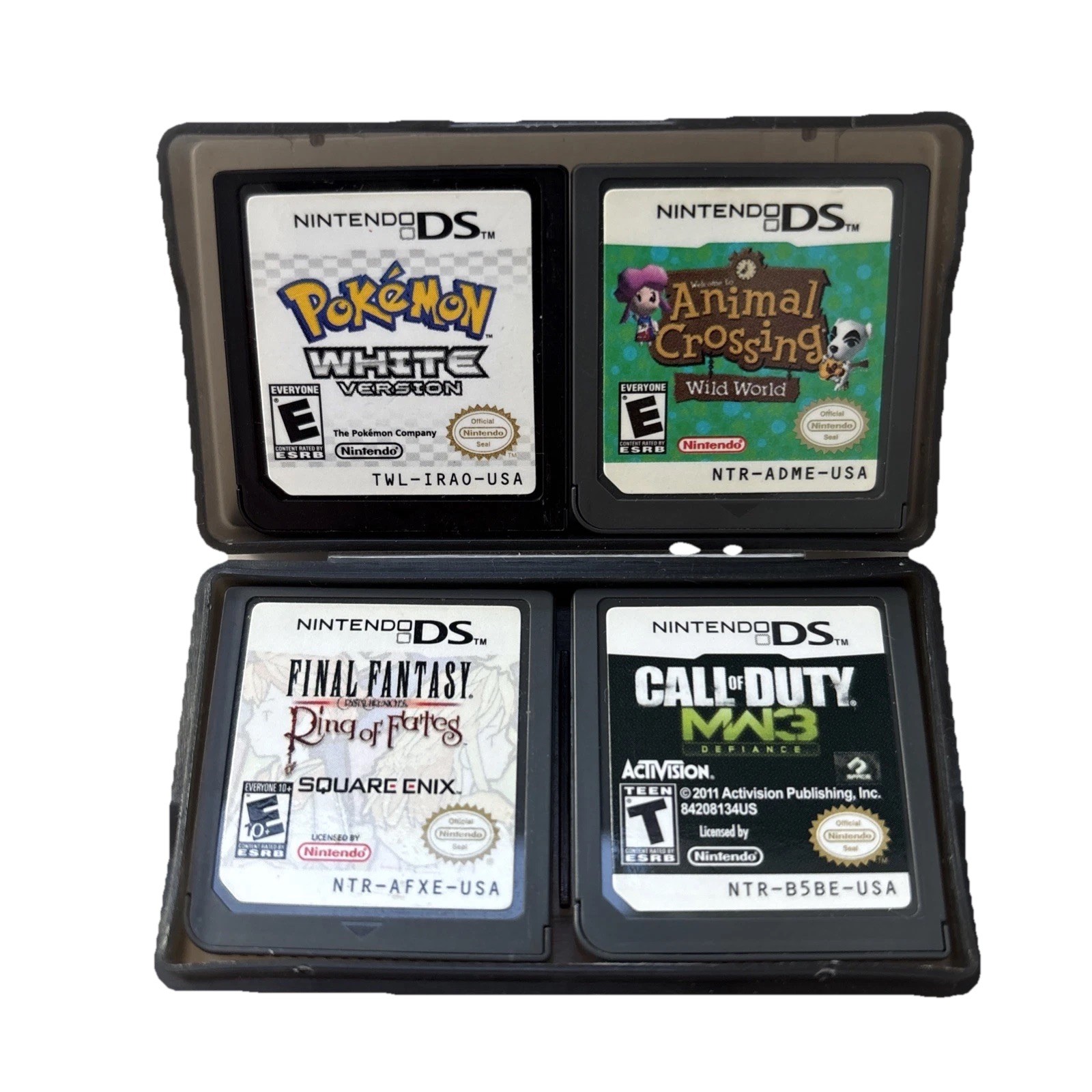 Nintendo DS Game Bundle:Pokémon,Animal Crossing,Final Fantasy, Call of Duty-Rare