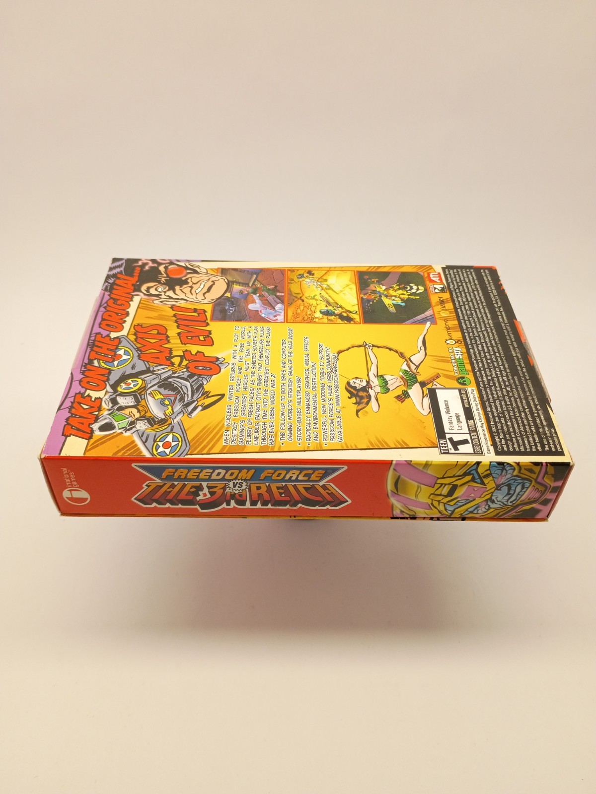 FREEDOM FORCE VS THE 3RD REICH – 2005 PC Game – In Box
