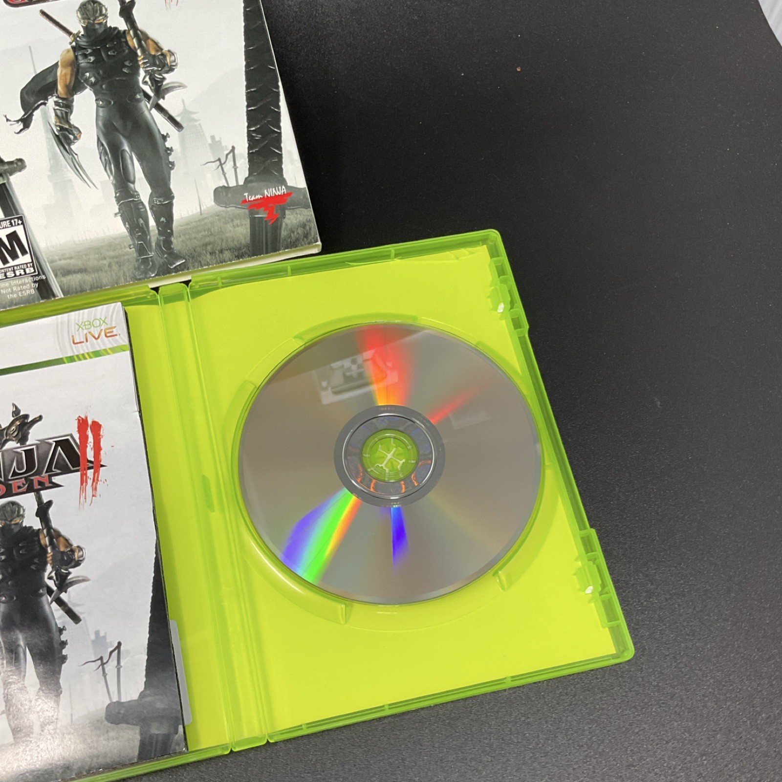 Ninja Gaiden II Xbox 360 Tecmo 2008 Complete w/ Manual CIB Martial Arts Action