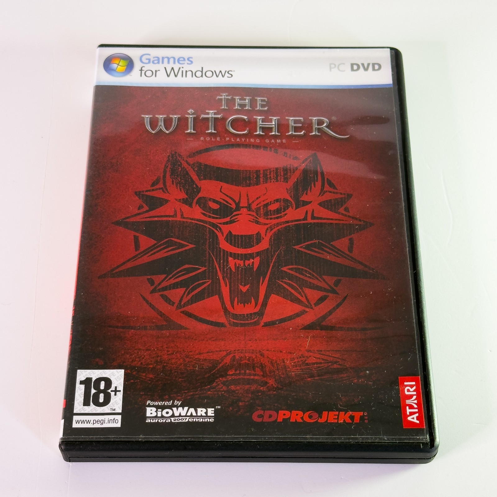 The Witcher PC Game ITA CD Projekt Red RPG Fantasy Excellent Condition