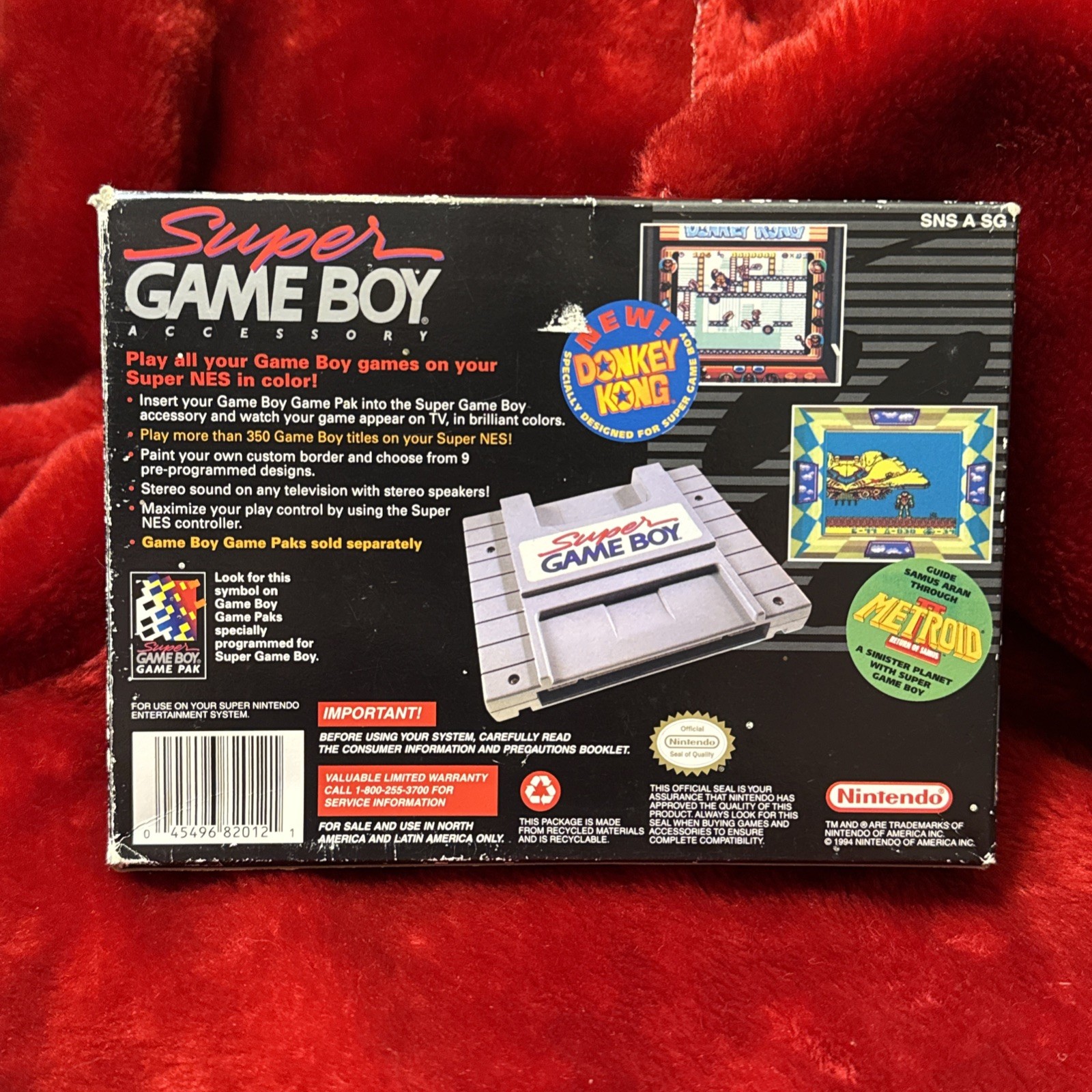 Super GameBoy Super Nintendo