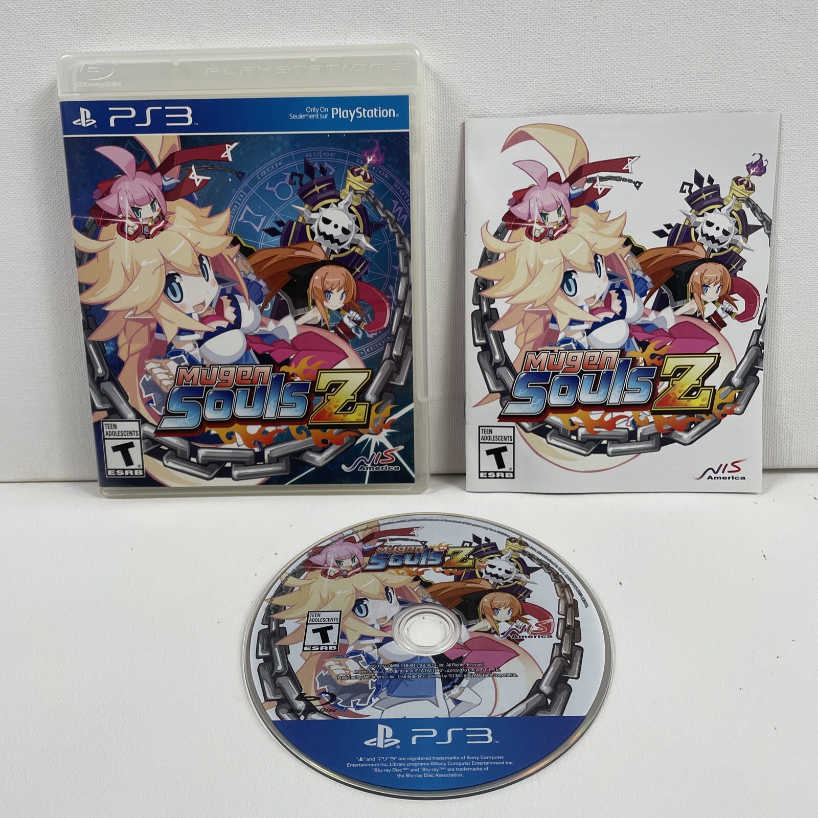 🔥Mugen Souls Z (Sony PlayStation 3, PS3, 2014) CIB Complete & TESTED🔥