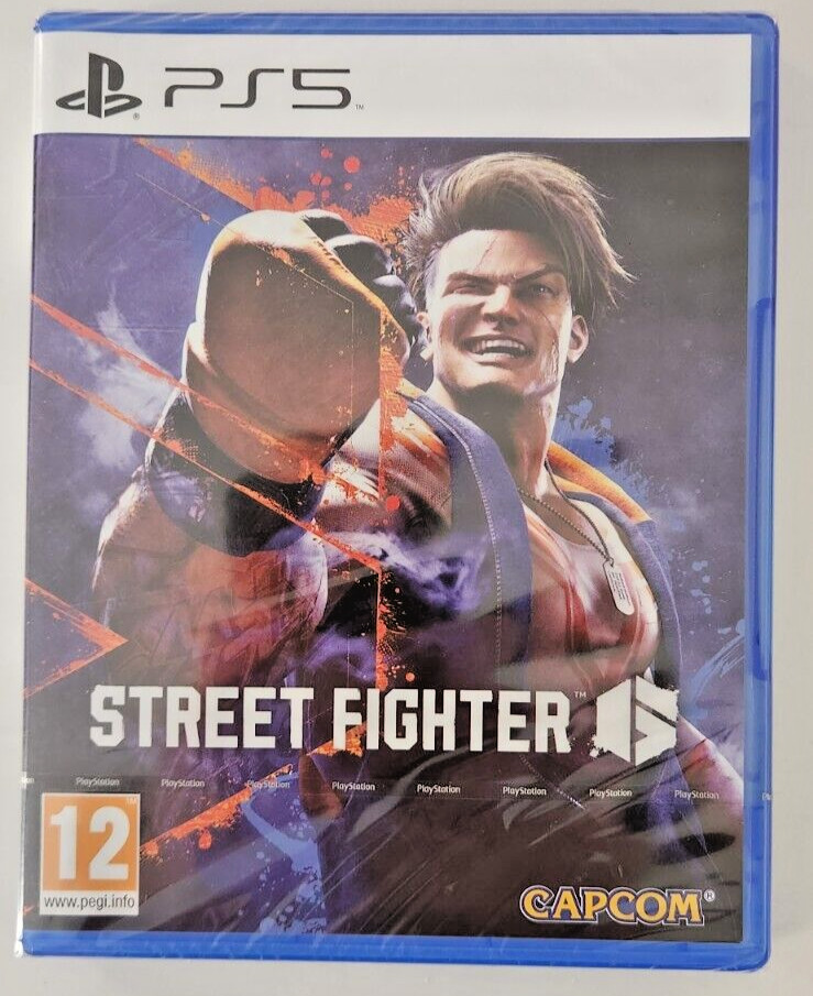 Street Fighter 6 PS5 Brand New Game (Multiplayer, 2023 Fighting)