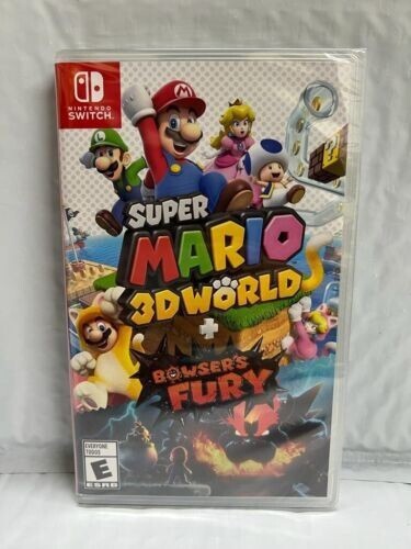 Super Mario 3D World + Bowser’s Fury Switch Brand New Sealed (2021 Platformer)