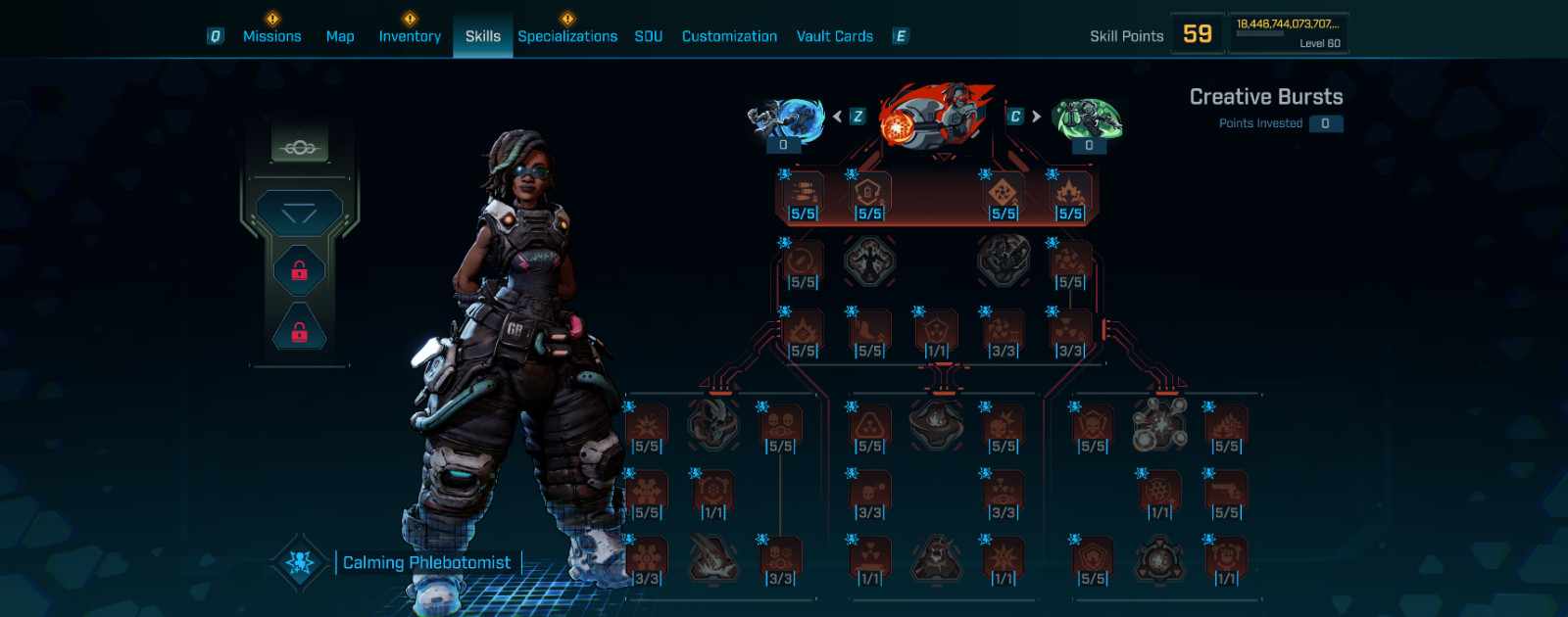 Borderlands 4 • MODDED Class Mod • Harlowe Phlebotomist • Lvl 60 • PS PC XBOX