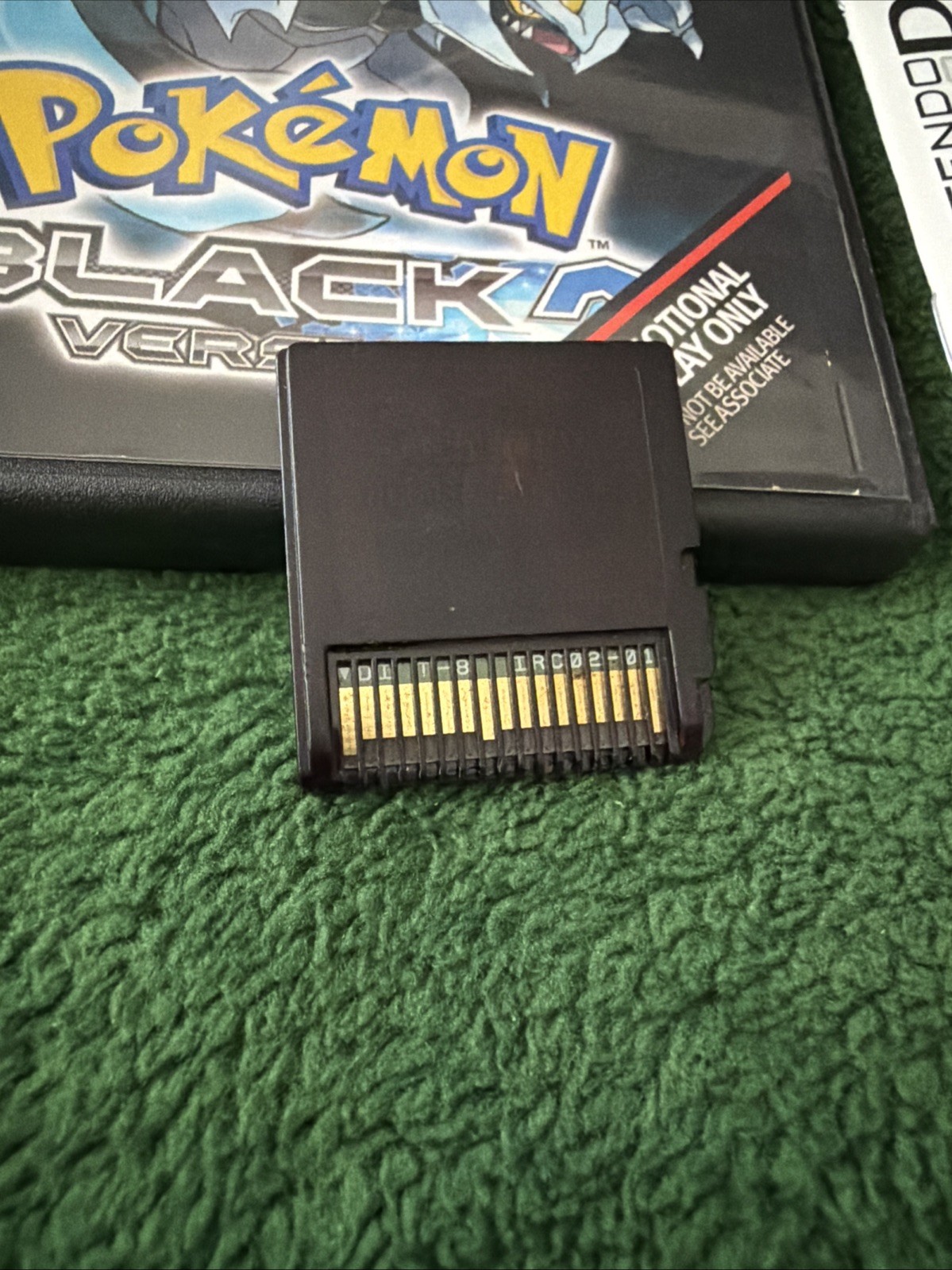 Pokémon Black Version 2 (Nintendo DS, 2012) authentic – GameStop Case & Manual