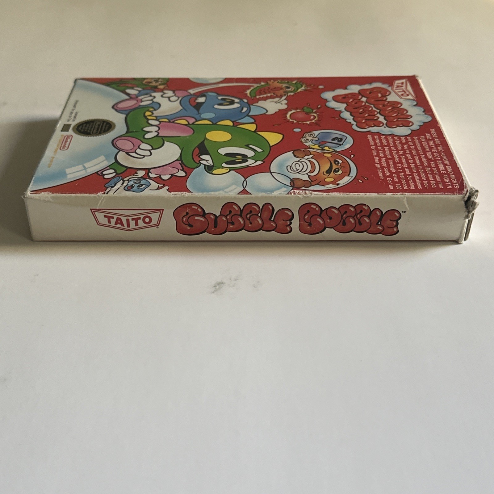 Bubble Bobble Nintendo Entertainment System, 1988 NES with Original Box