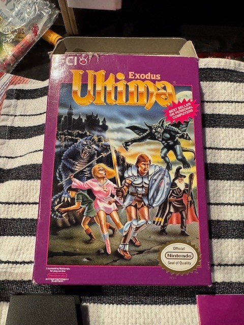 Ultima: Exodus NES – Complete – Tested – Original – All Inserts