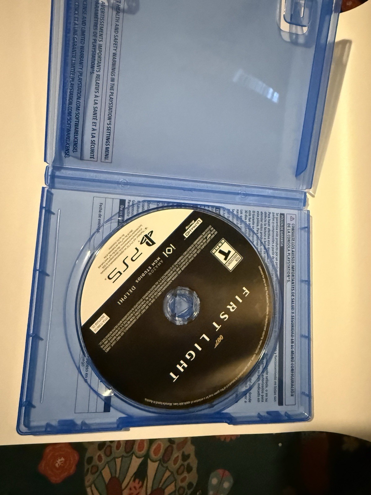 PS5 007 First Light Complete CIB Sony PlayStation 5 Tested Great Condition