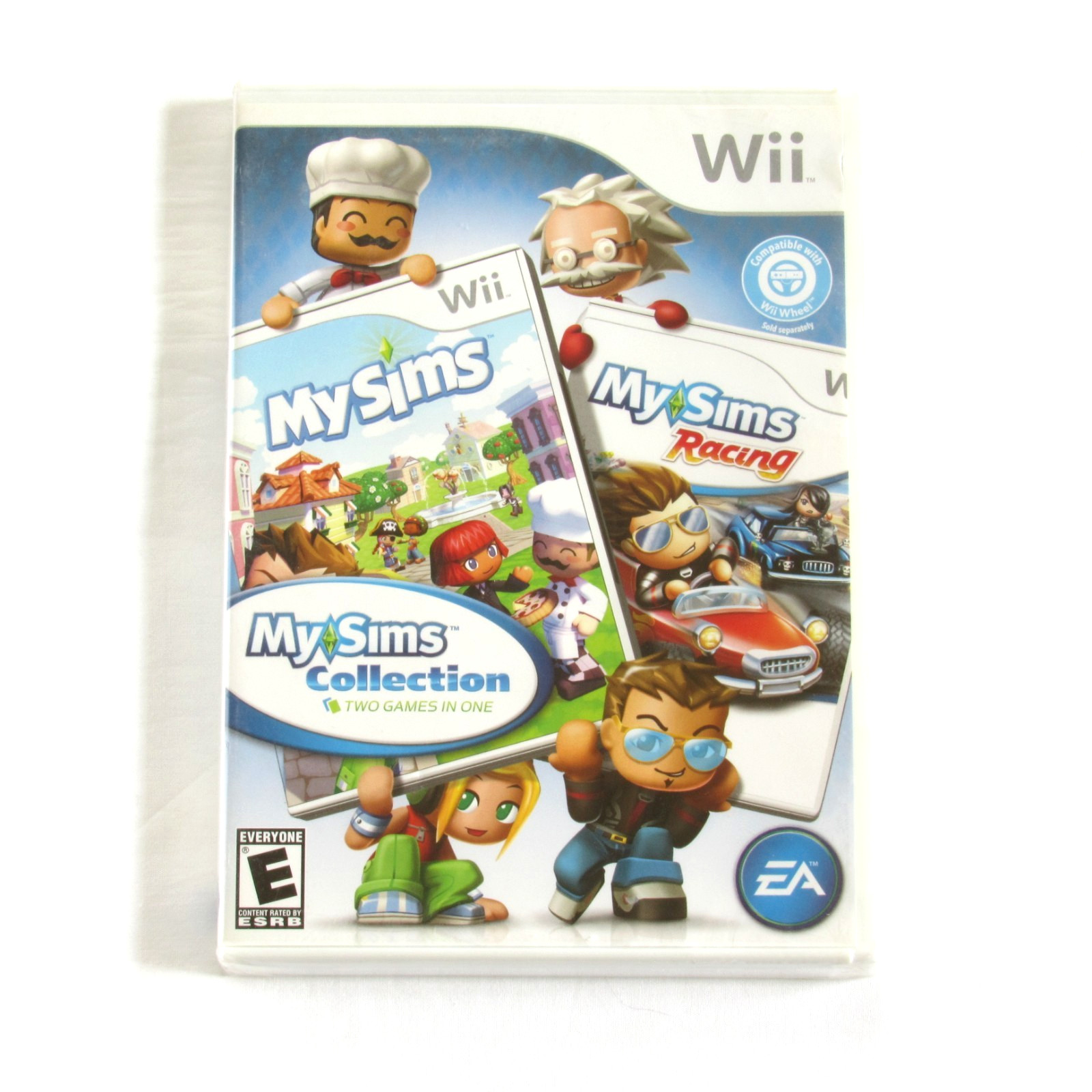 My Sims Collection Nintendo Wii Game 2010 New Sealed 2 Games In 1