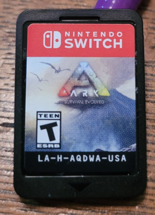 ARK: SURVIVAL EVOLVED Nintendo Switch Action Adventure Open World 2018 Game RARE