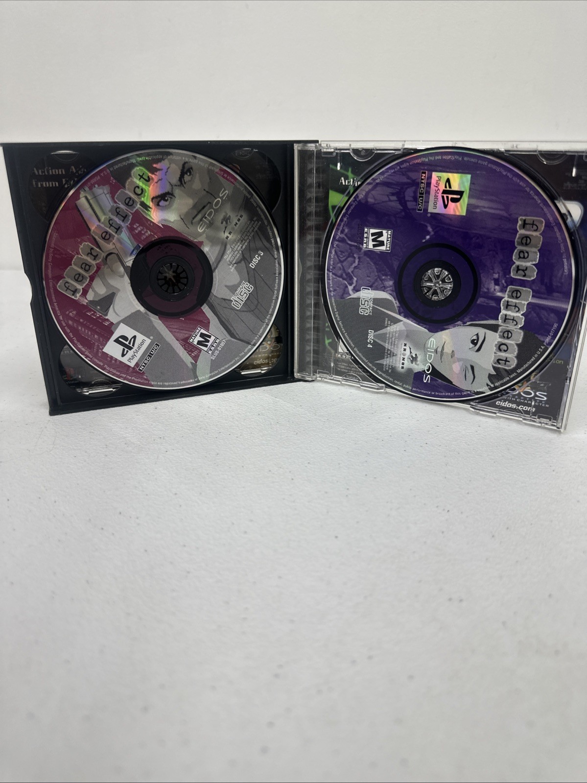 Fear Effect (Sony PlayStation 1, 2000) PS1 NO Manuel