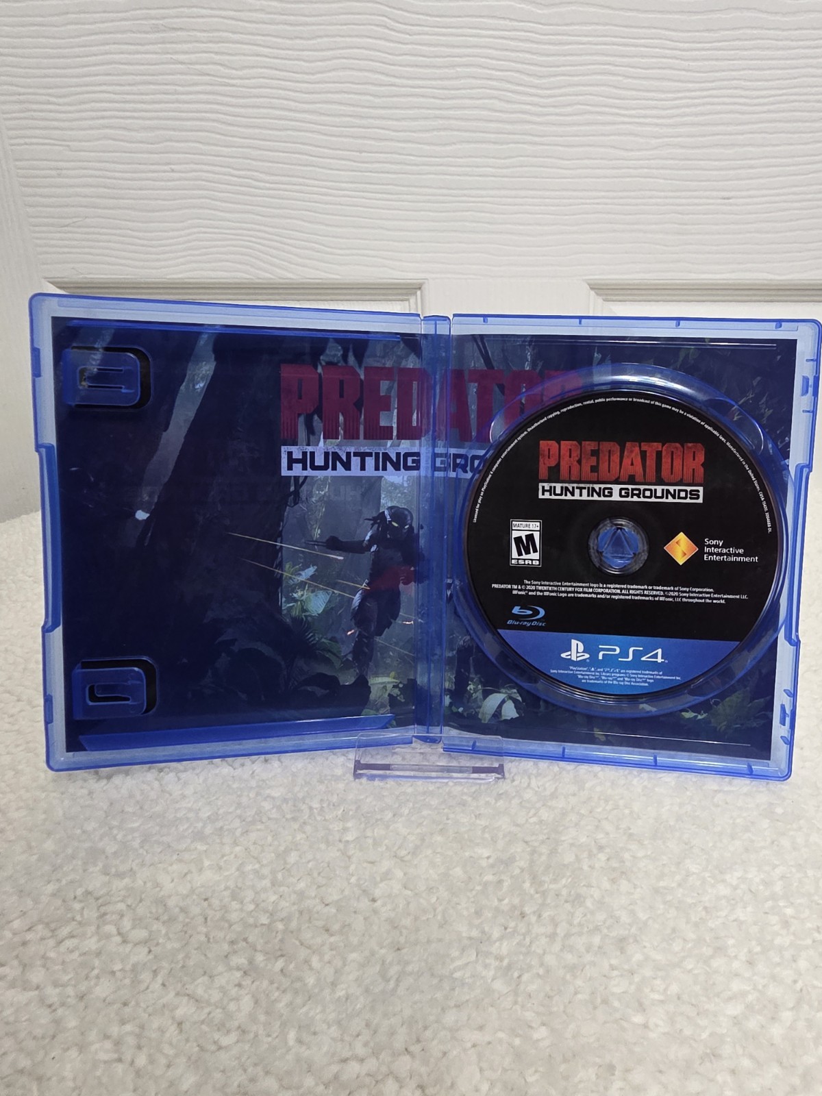 Predator: Hunting Grounds (Sony PlayStation 4 PS4, 2019) No Manual – Tested