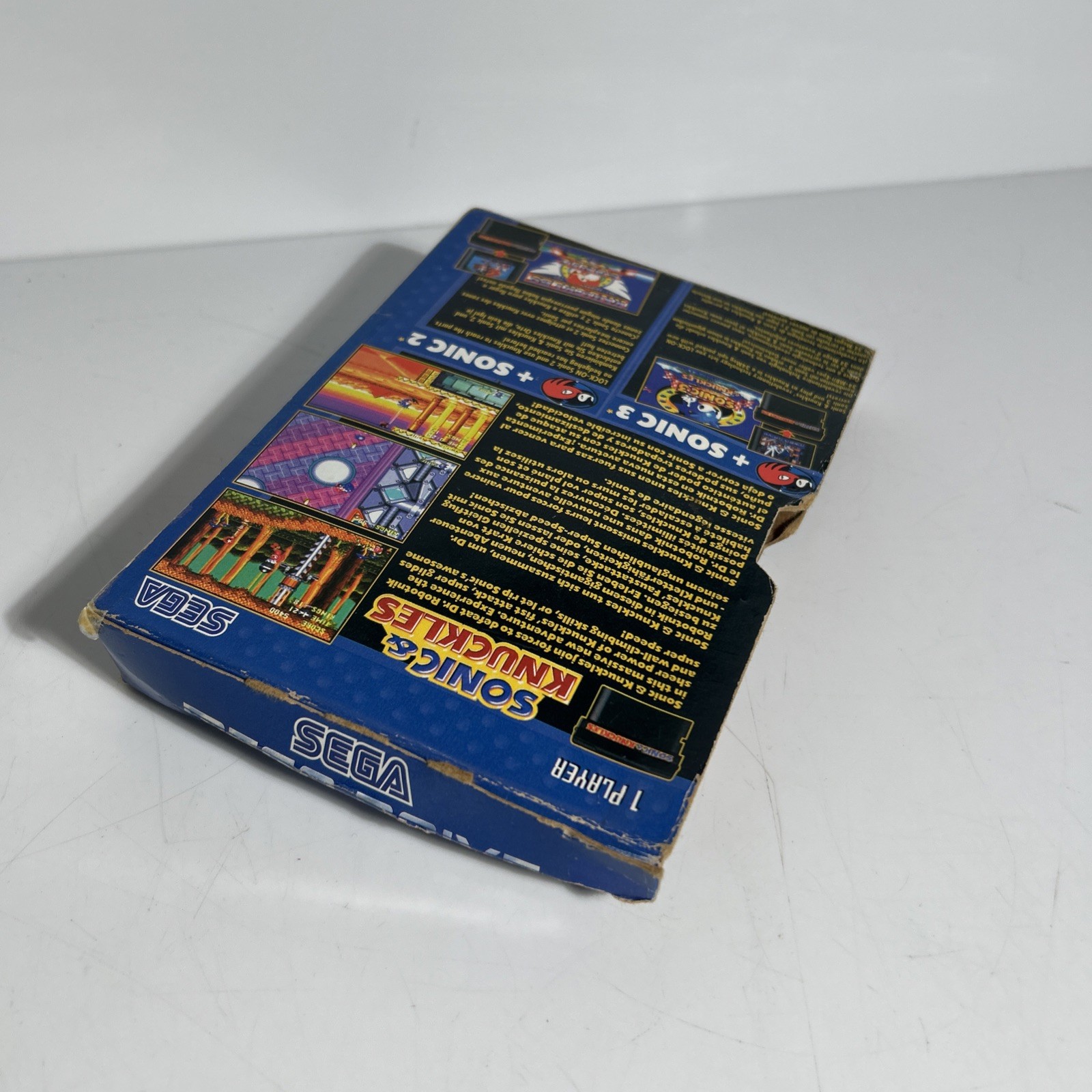 Sonic & Knuckles for SEGA Mega Drive 1994 – Cardboard Sleeve & Game