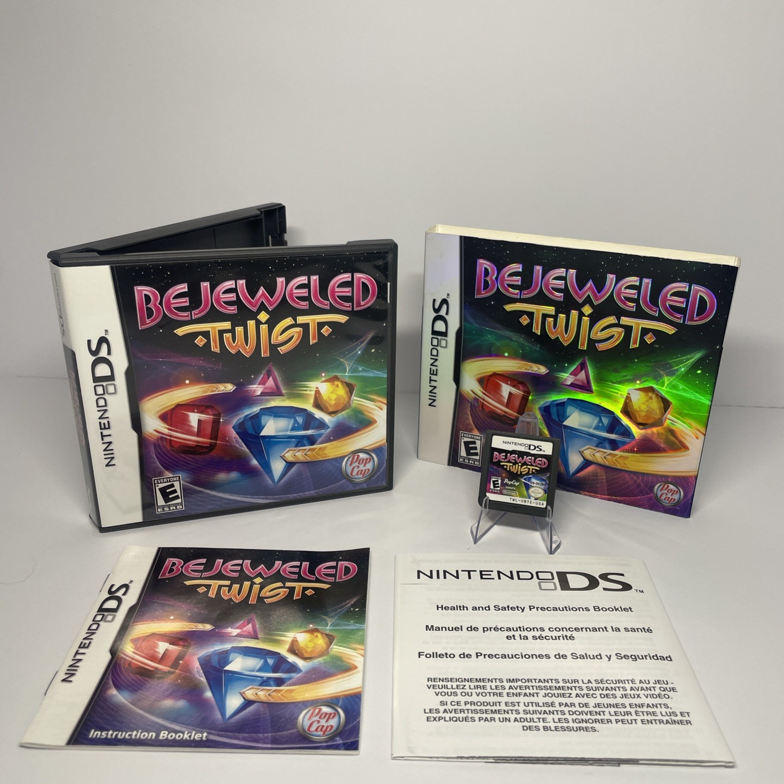 Bejeweled Twist (Nintendo DS, 2010) Complete With Sleeve Authentic Tested