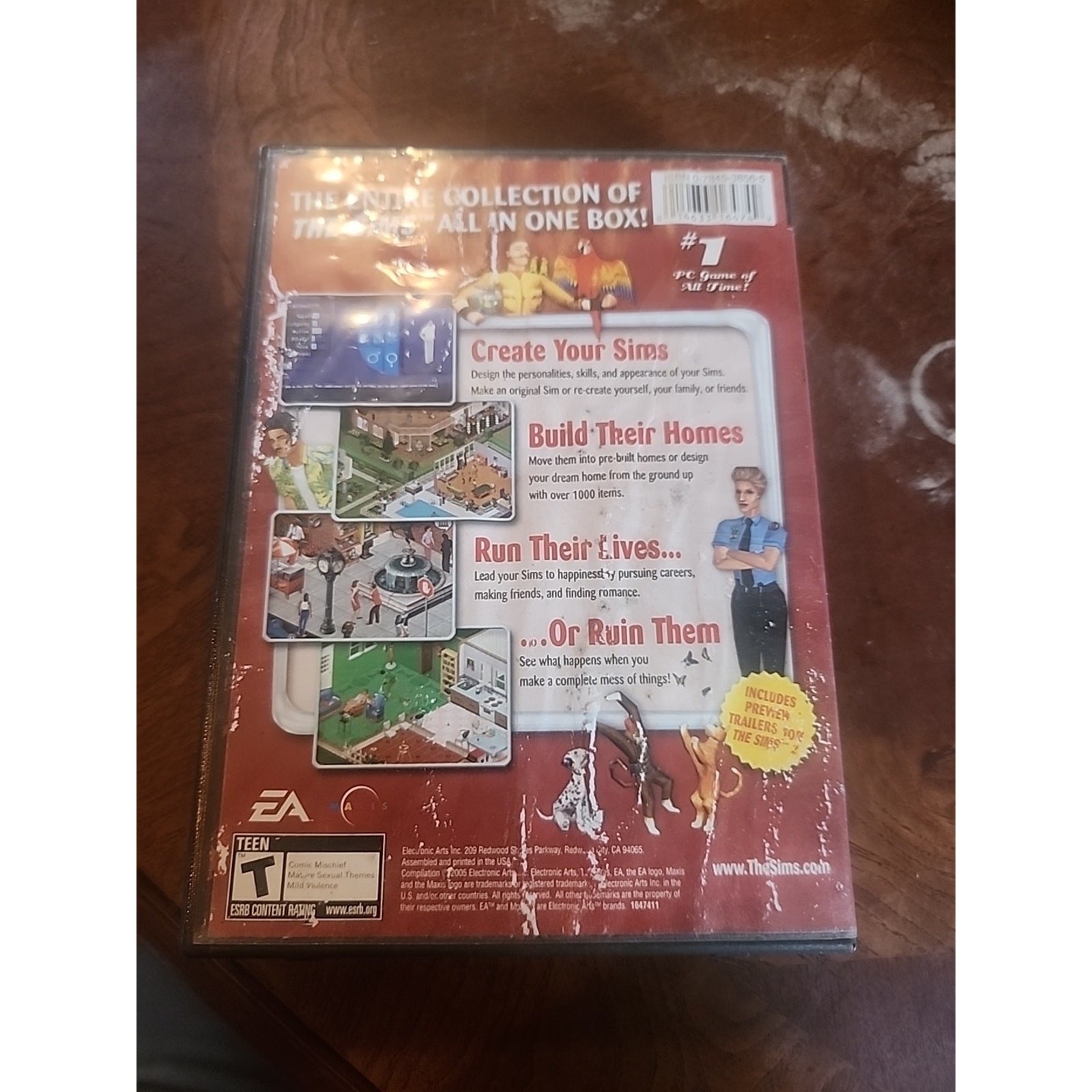 The Sims Complete Collection PC Windows 2005 – 4 Disks