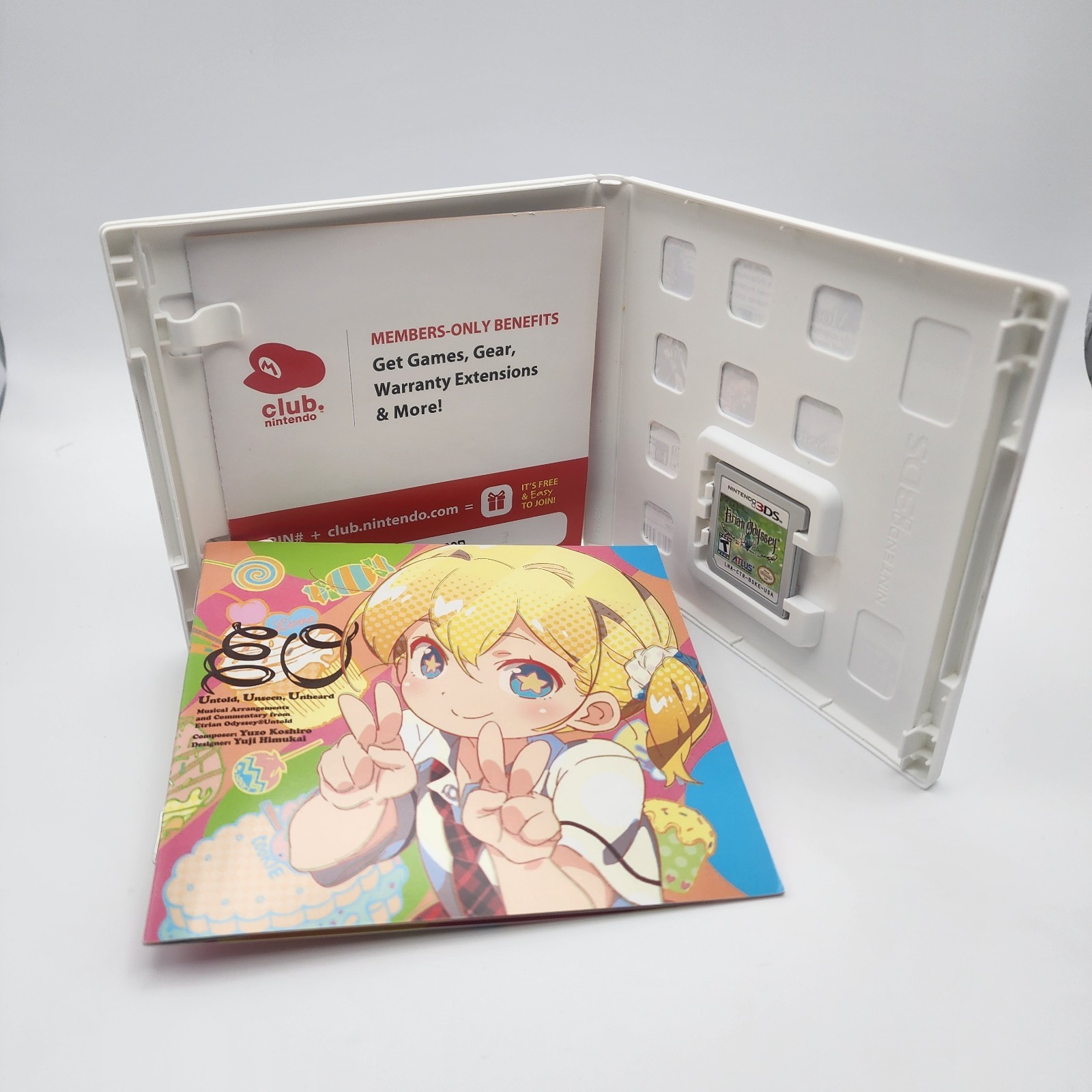Etrian Odyssey Untold: The Millennium Girl Launch Edition 3DS W/ Music CD