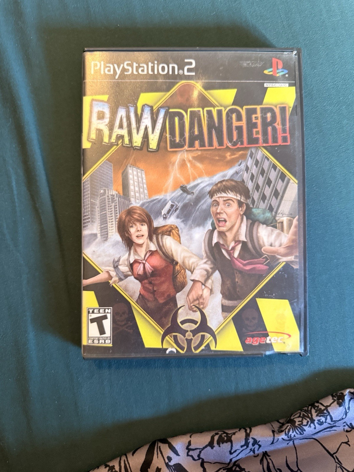 Agetec Raw Danger! Manual Included – Sony PlayStation 2 PS2 T Teen Action