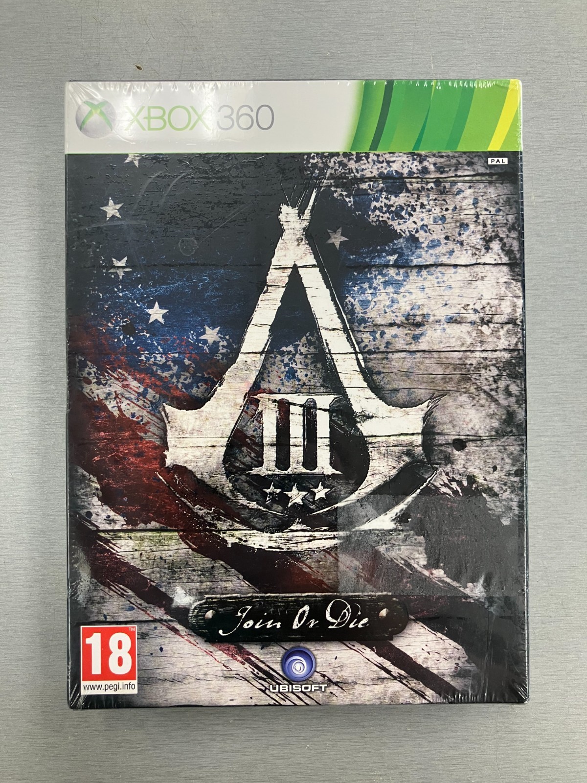 Assassin’s Creed III Join or Die Edition BRAND NEW PAL Region (Xbox 360, 2012)
