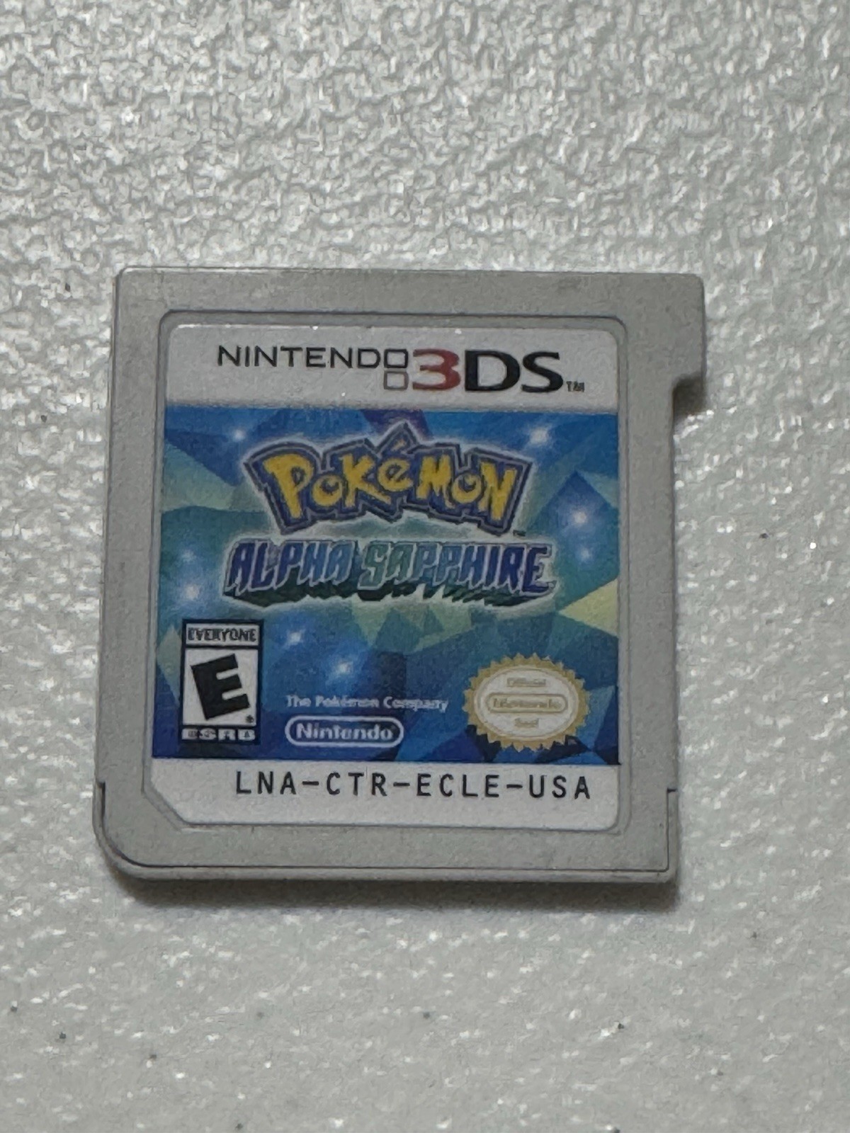 Pokemon Alpha Sapphire Nintendo 3DS Authentic Tested Working Cartridge