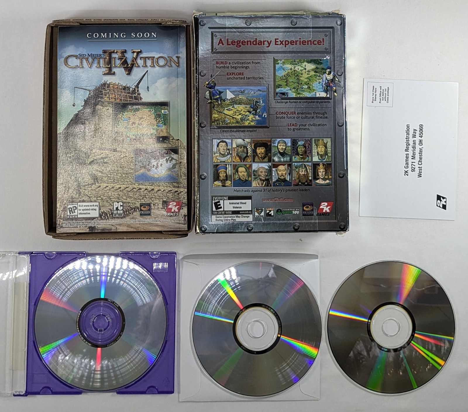 Civilization III Complete NOT Tested Small Box Edition see description