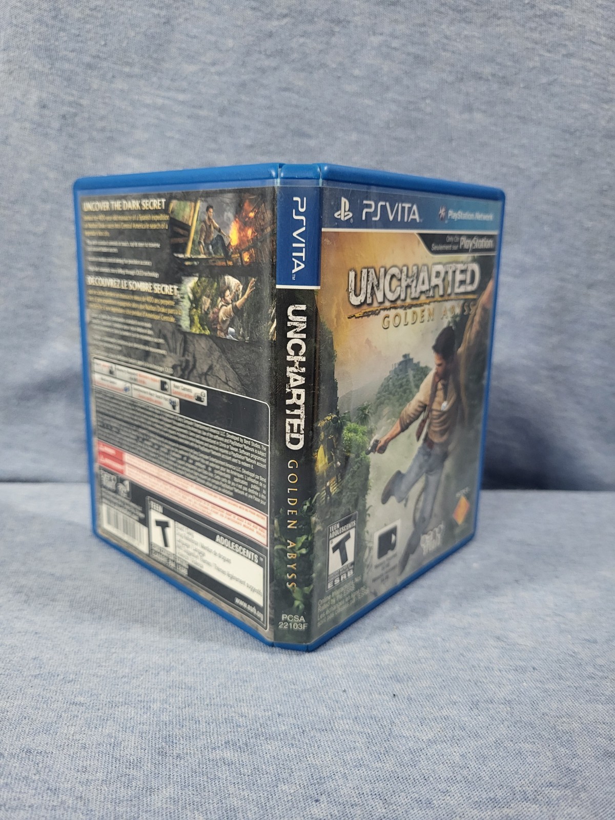 Uncharted Golden Abyss (PlayStation Vita PSVITA) Complete In Box CIB