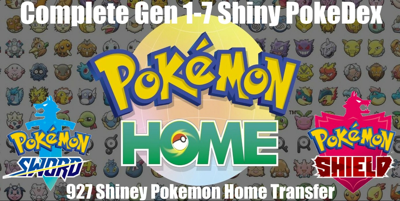Gen 1-7 Shiny PokeDex (Legal Only)