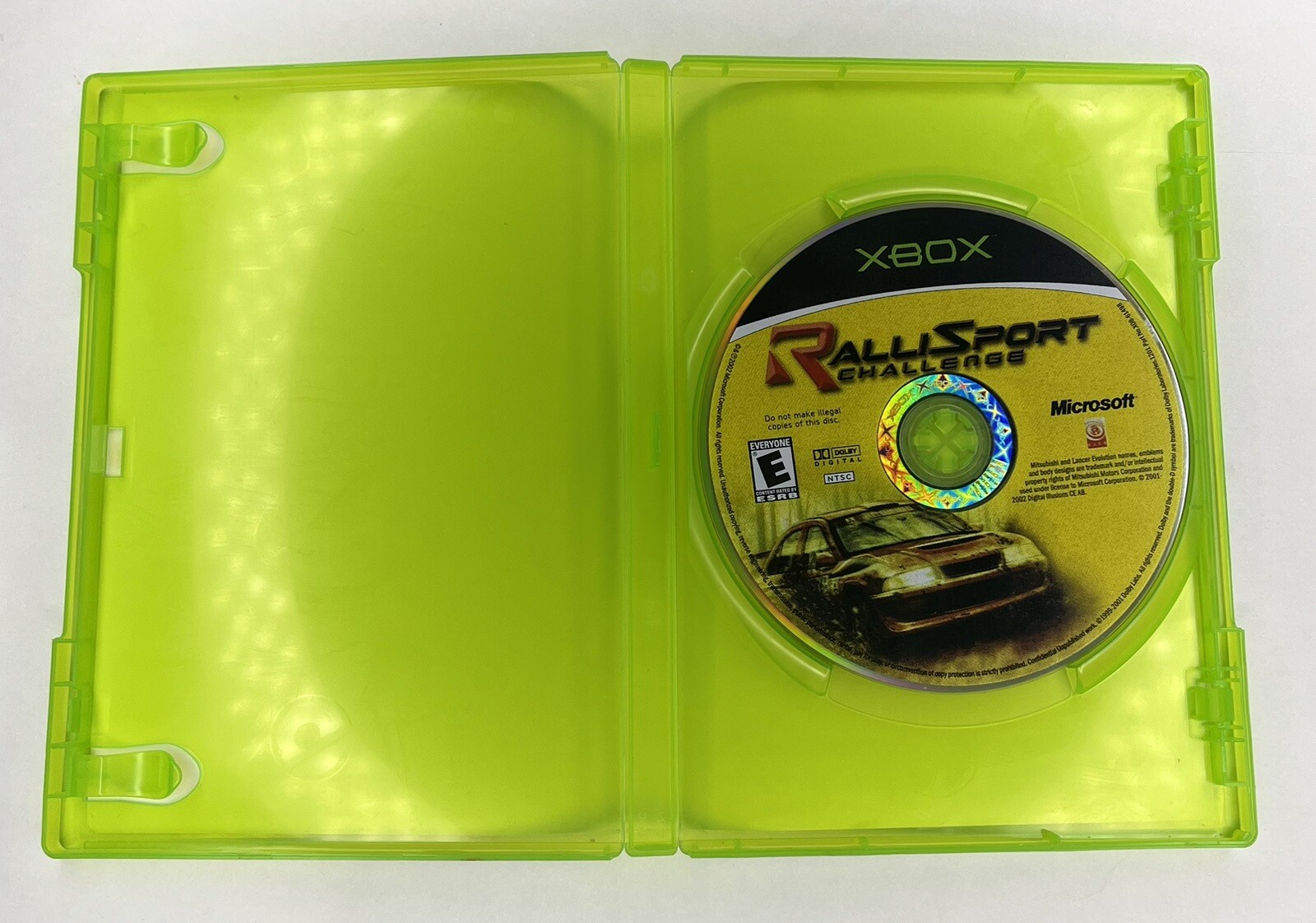 RalliSport Challenge Xbox Video Game Manual Not Included