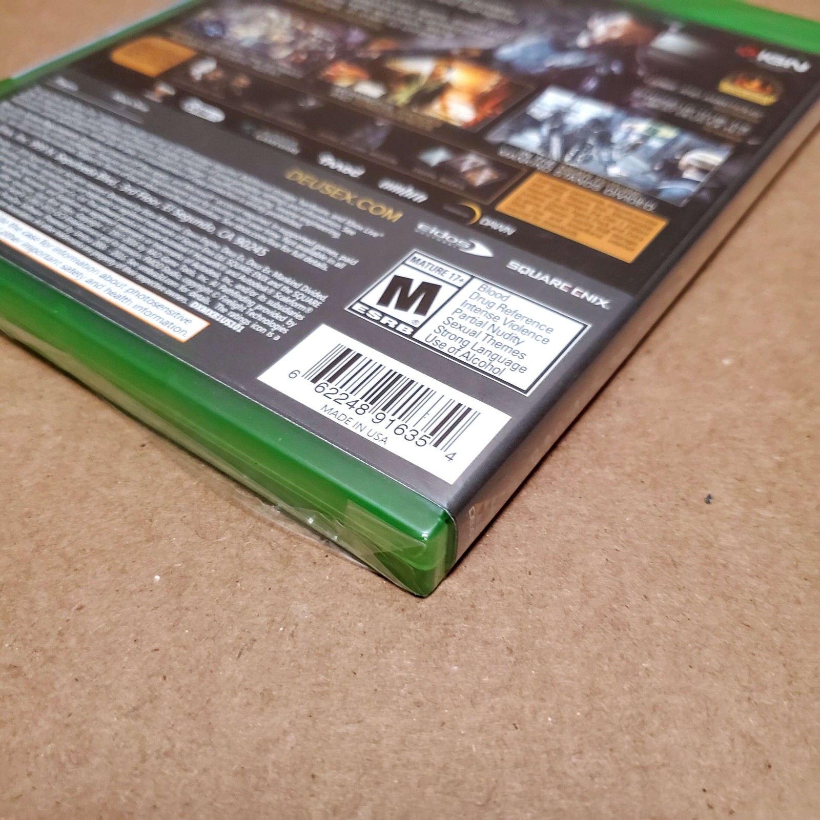 (Sealed) Deus Ex Mankind Divided – Microsoft Xbox One 1Y Guarantee