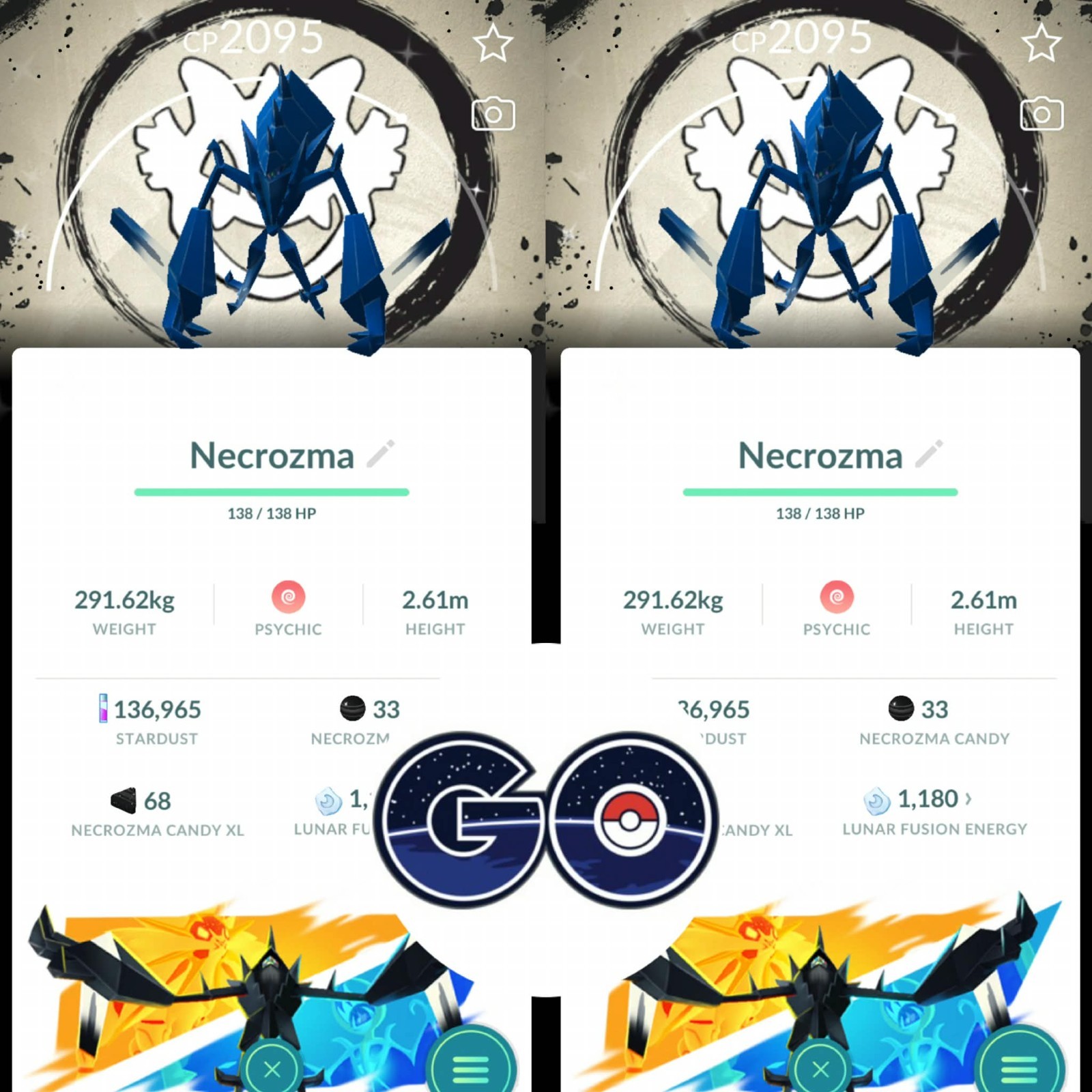Pokémon Go – Shiny Necrozma Special Background GoFest 2026 ✨ Mini P T C