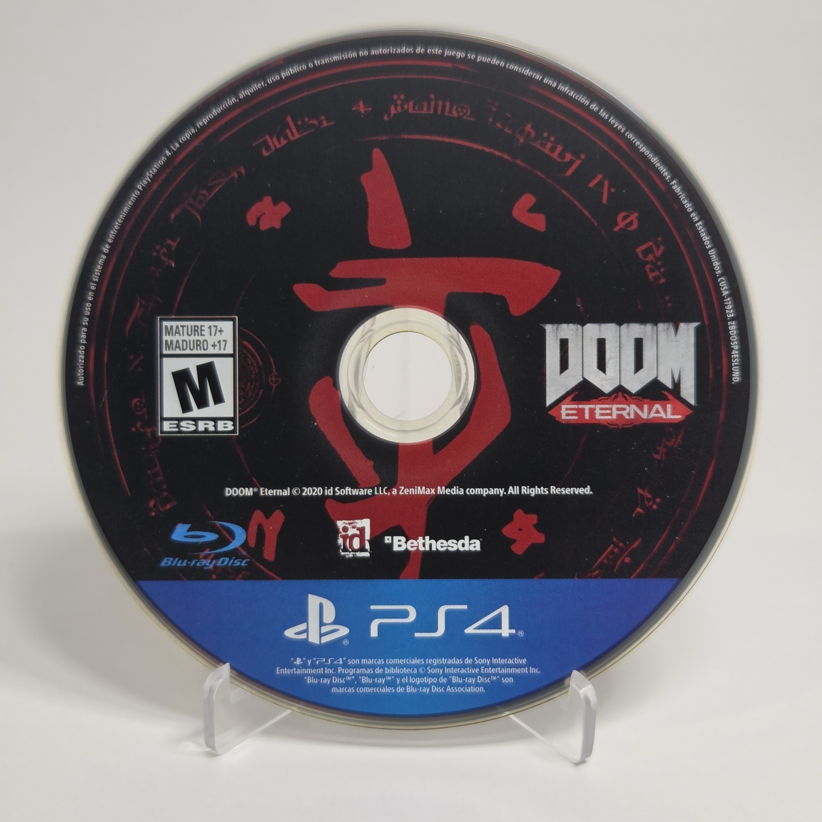 Doom: Eternal (Sony PlayStation 4 PS4, 2020) Complete CIB w/ Manual – Tested
