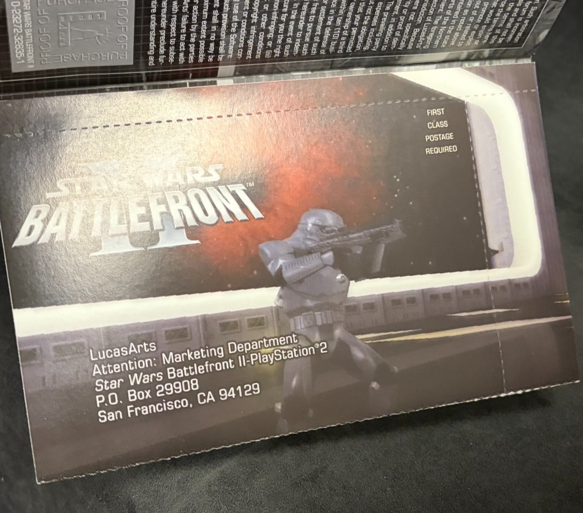 Star Wars: Battlefront II (PS2 / Playstation 2) Complete CIB w/ Reg Card Tested