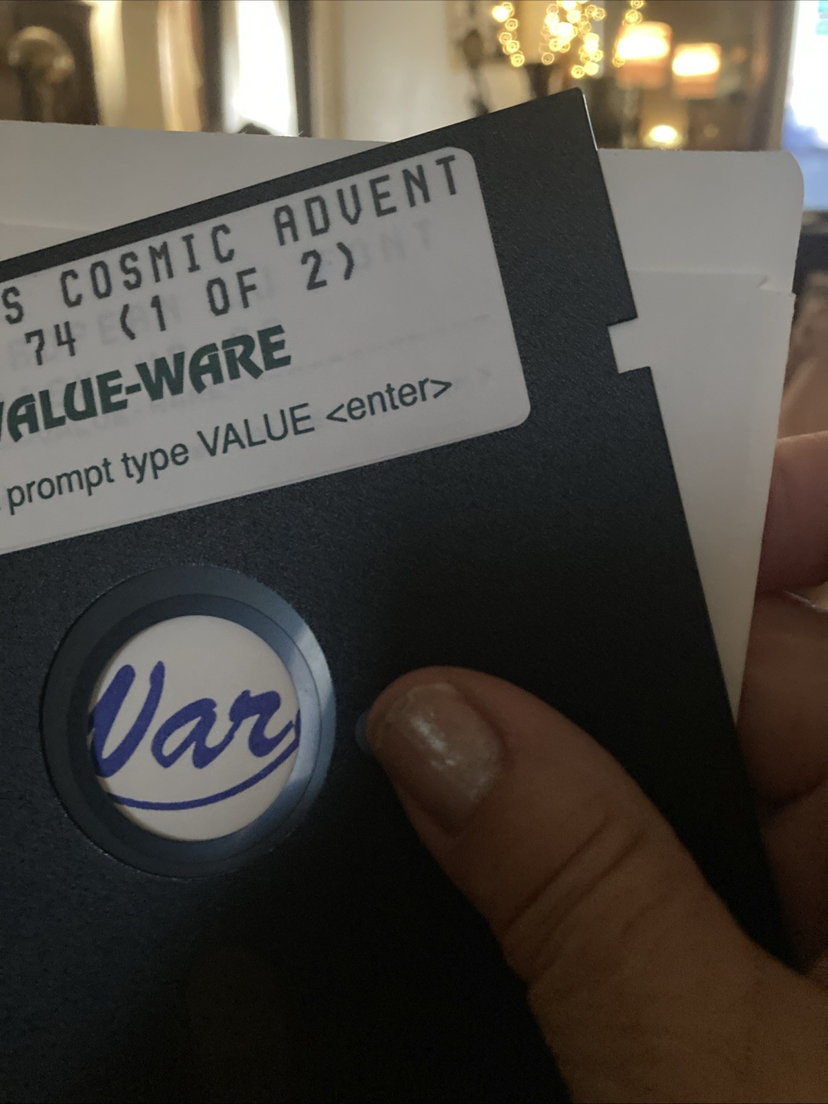Vintage Cosmo’s Comic Advent Rare PC DOS Floppy Computer Software, 5.25″
