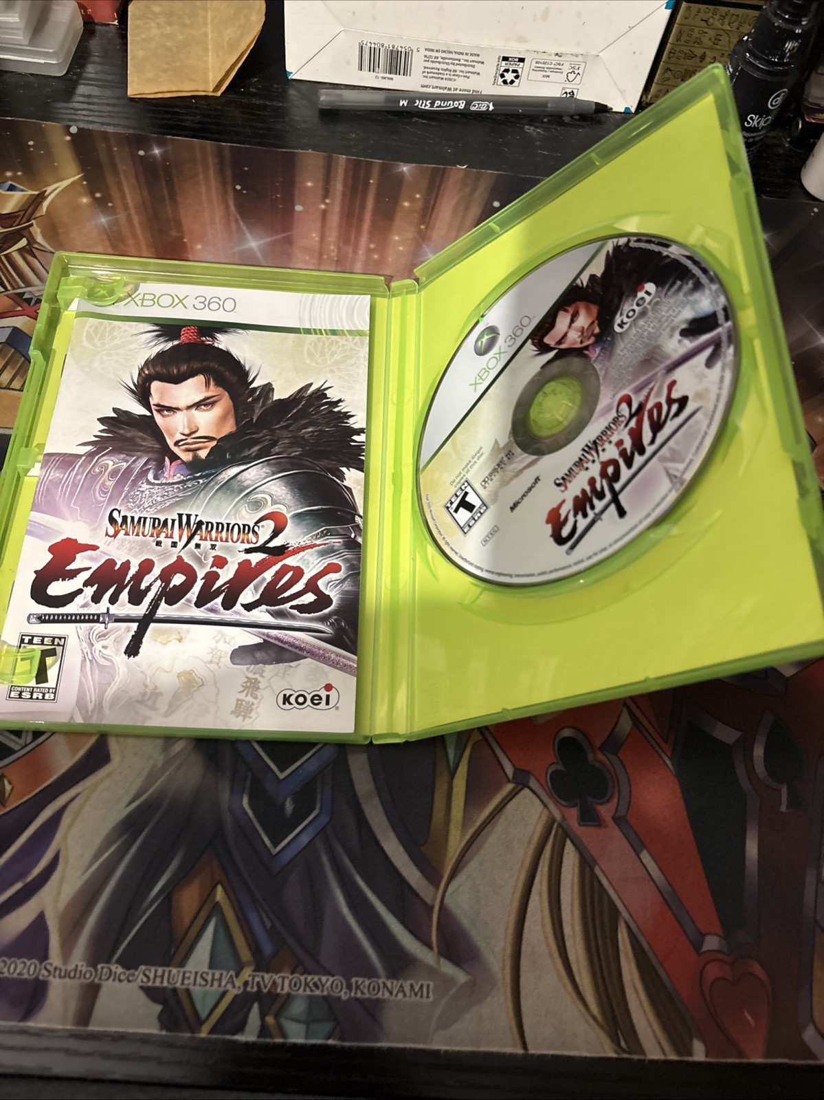 Samurai Warriors 2: Empires; Boxed (Microsoft Xbox 360, 2007) CIB