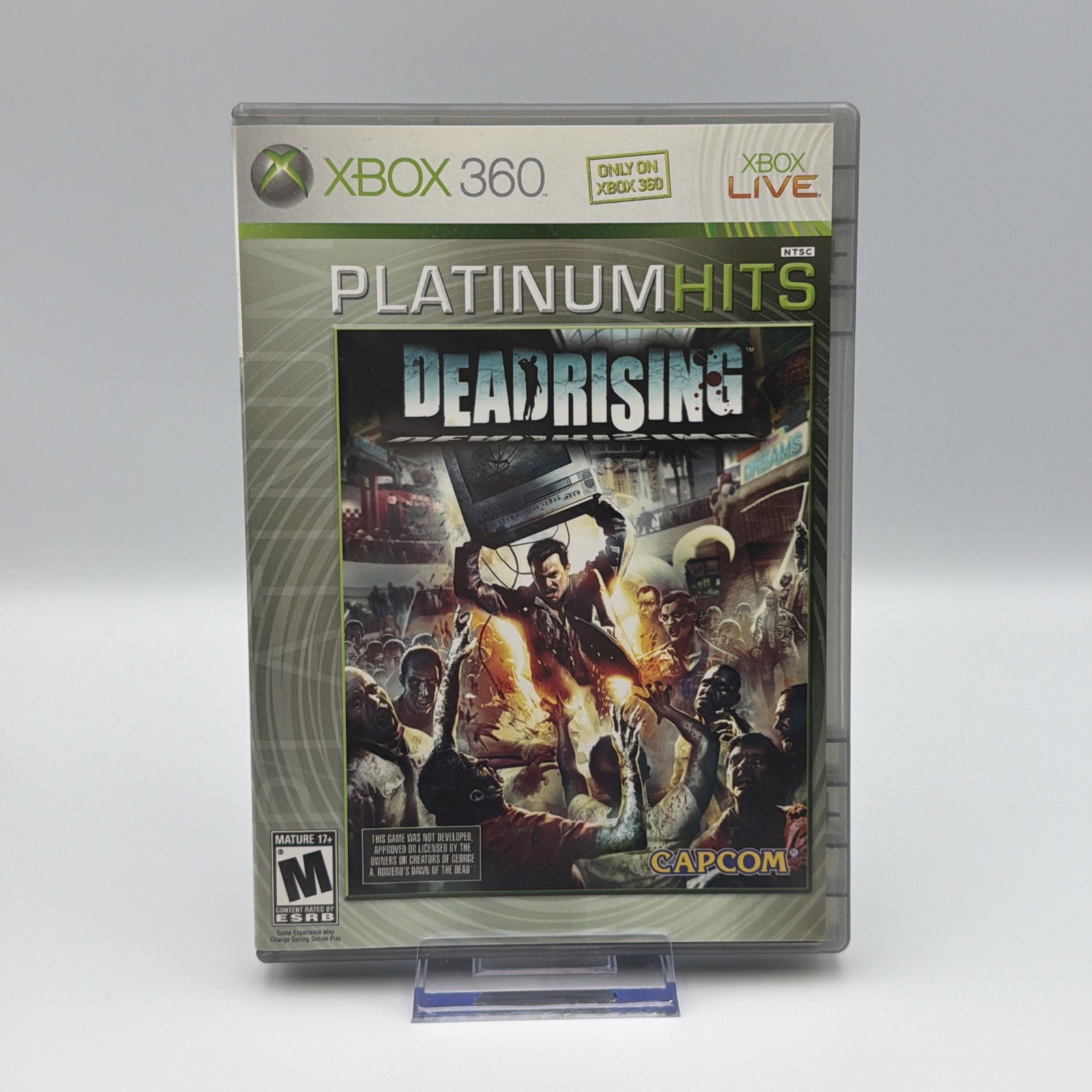 Dead Rising Platinum Hits Microsoft Xbox 360 Video Game CIB M Capcom Horror