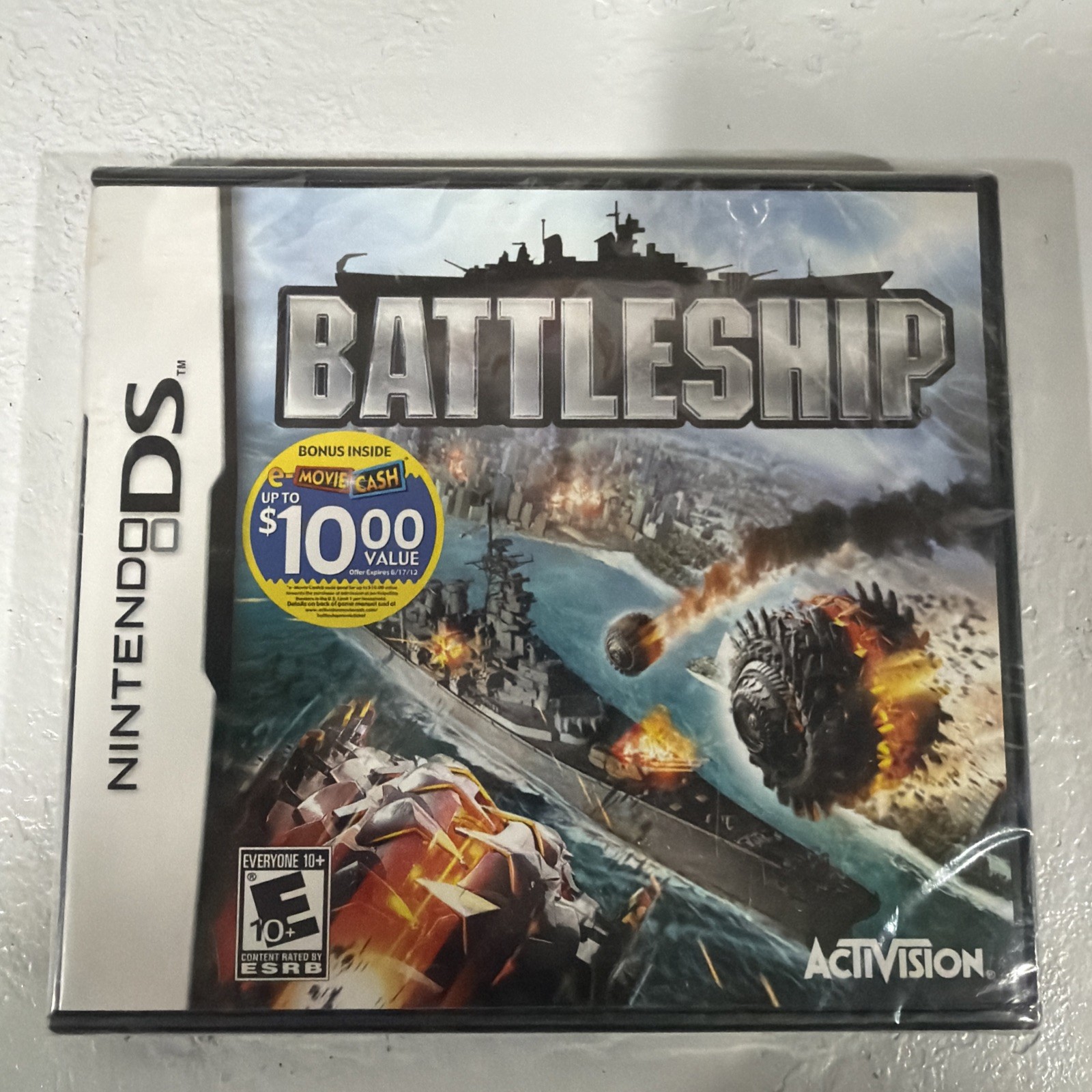 BATTLESHIP for Nintendo 3DS Activision US Version NEW & FACTORY SEALED