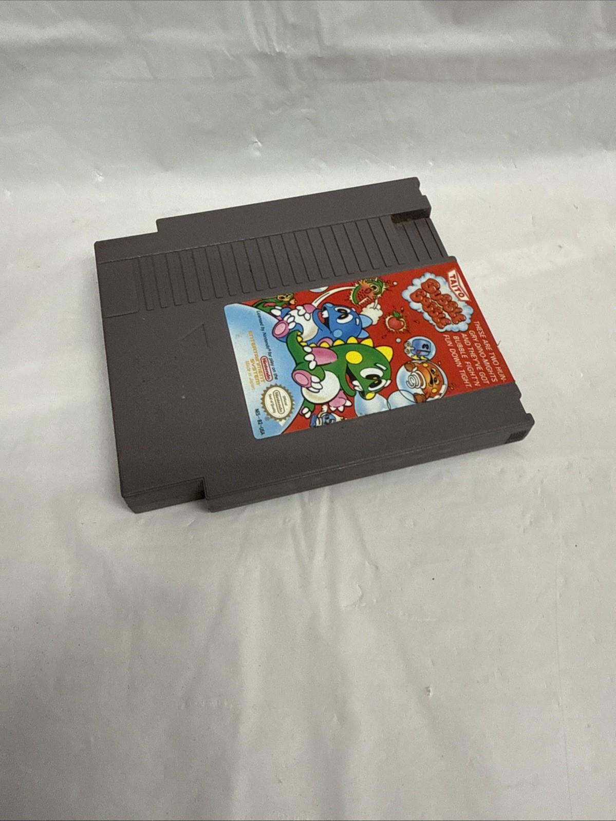 Bubble Bobble (Nintendo NES) Cartridge Untested- Authentic