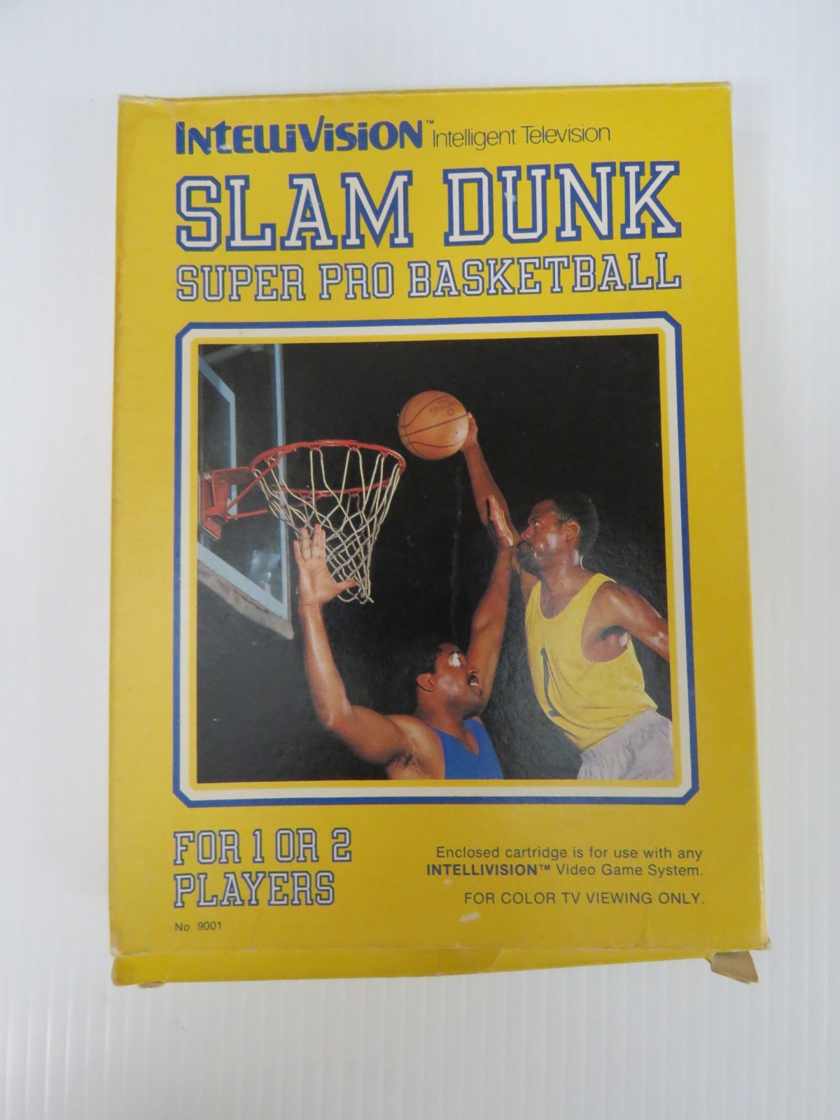 Slam Dunk Super Pro Basketball for Intellivision – Untested