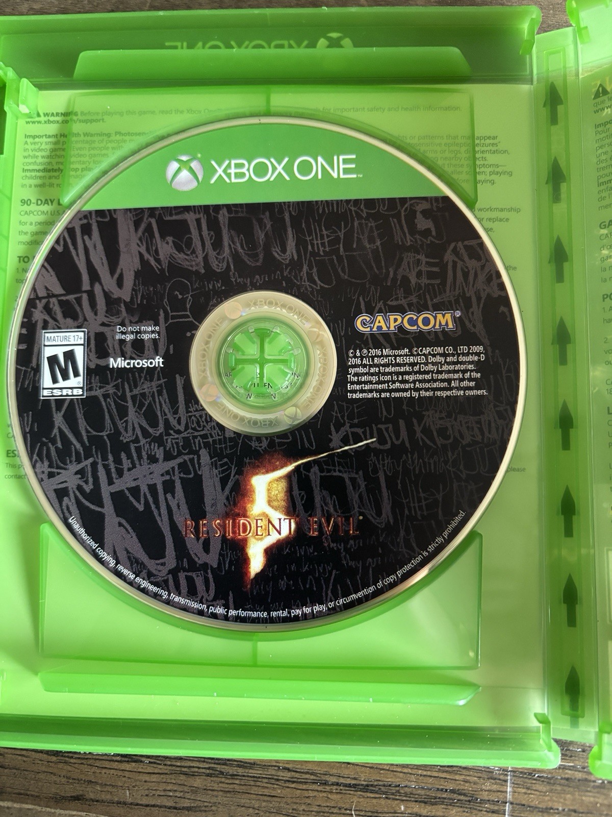 Resident Evil 5- Microsoft Xbox One