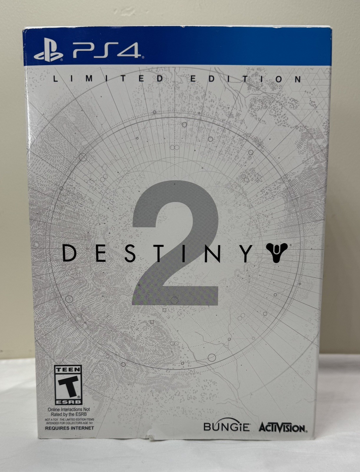 Destiny 2 Limited Edition PS4 Sony PlayStation 4 Steelbook Box Set Complete