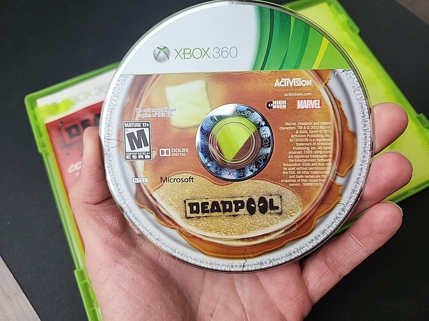 Deadpool (M) – Microsoft Xbox 360 Xbox 360 Video Games Hero Game Marvel RARE