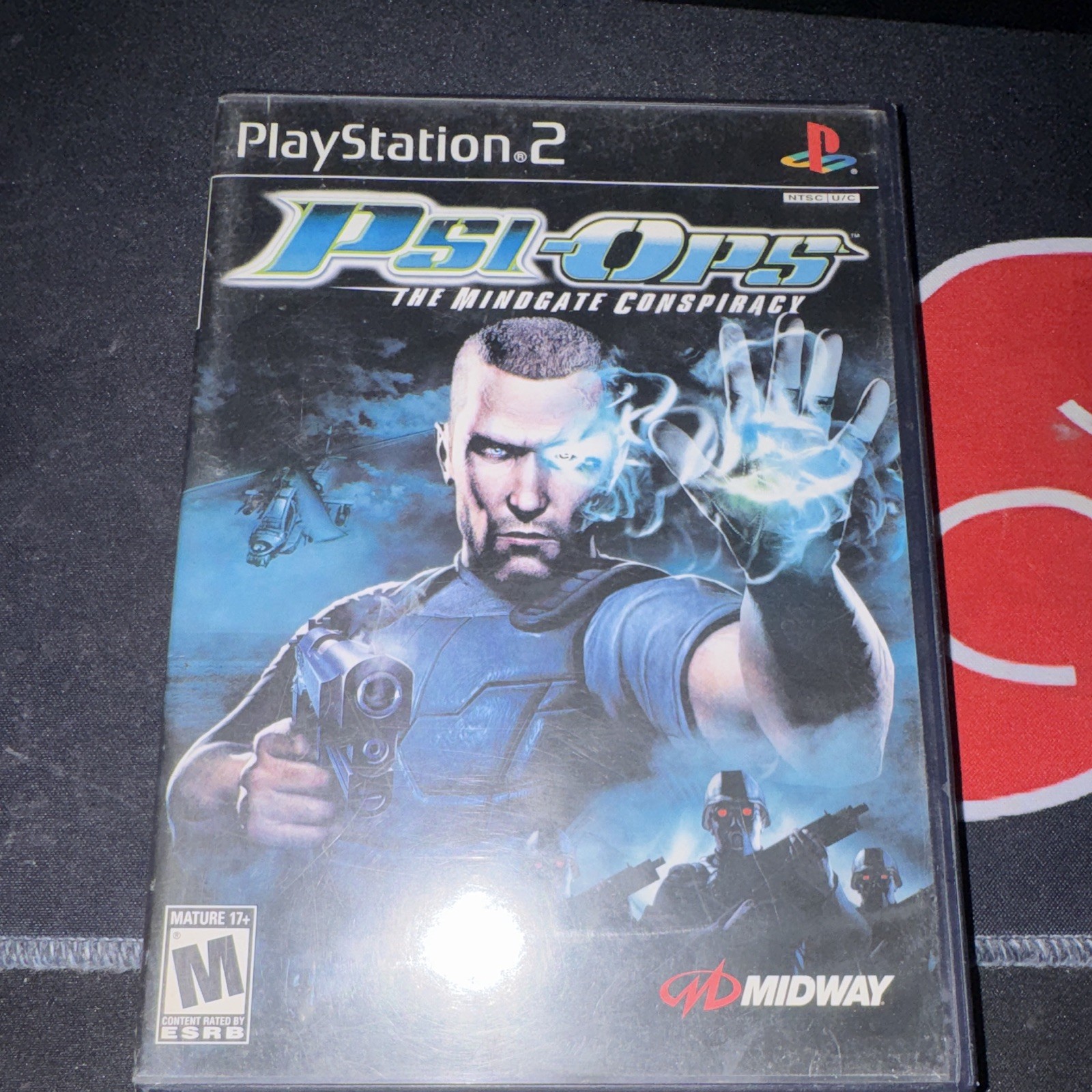 Midway Psi-Ops The Mindgate Conspiracy PS2 2004 M NTSC-U/C Manual Included