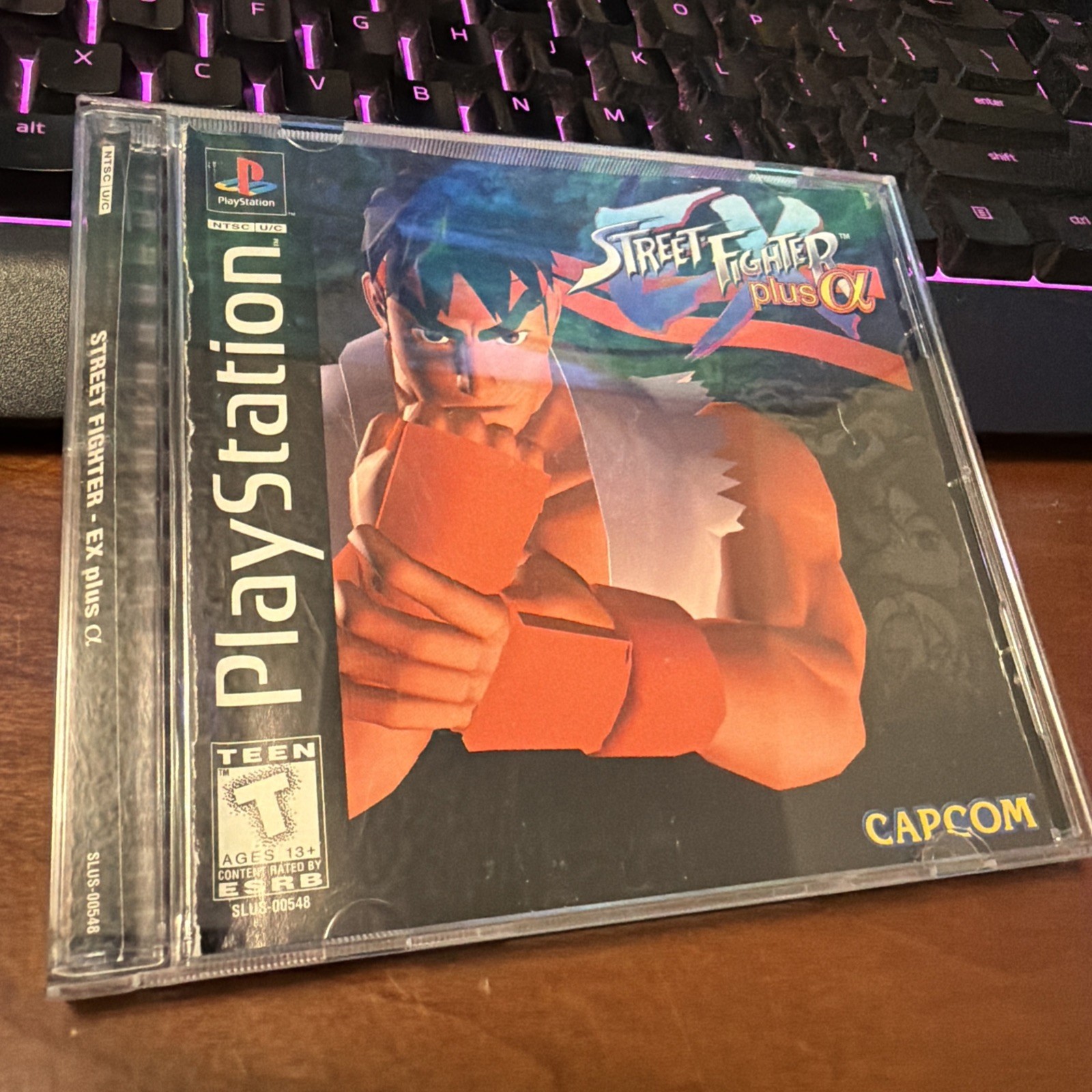 Street Fighter EX Plus Alpha (PlayStation 1 PS1) Complete – Tested – Authentic