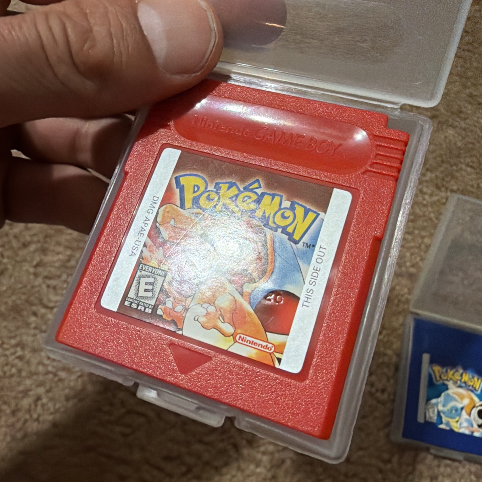 Pokemon Red Version Nintendo Game Boy 1999. Original Owner. Authentic.