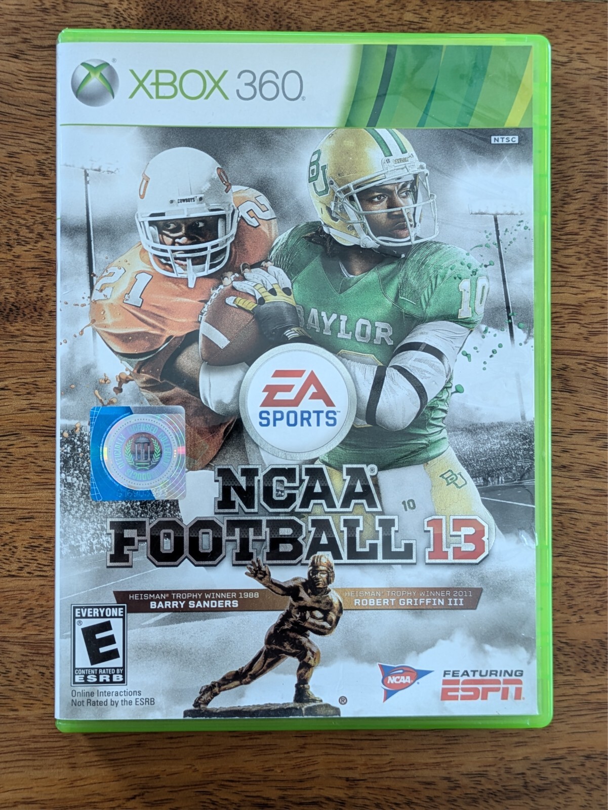 NCAA Football 13 Xbox 360 CIB – no scratches – free shipping