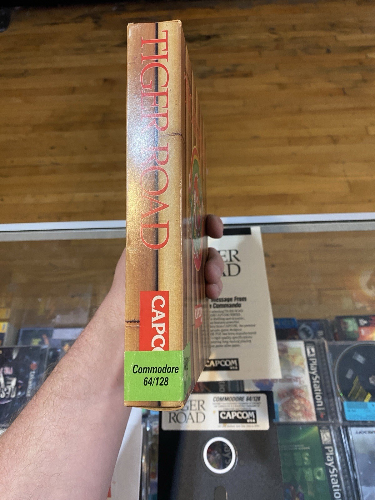 Tiger Road Commodore 64/128 Complete In Box Official