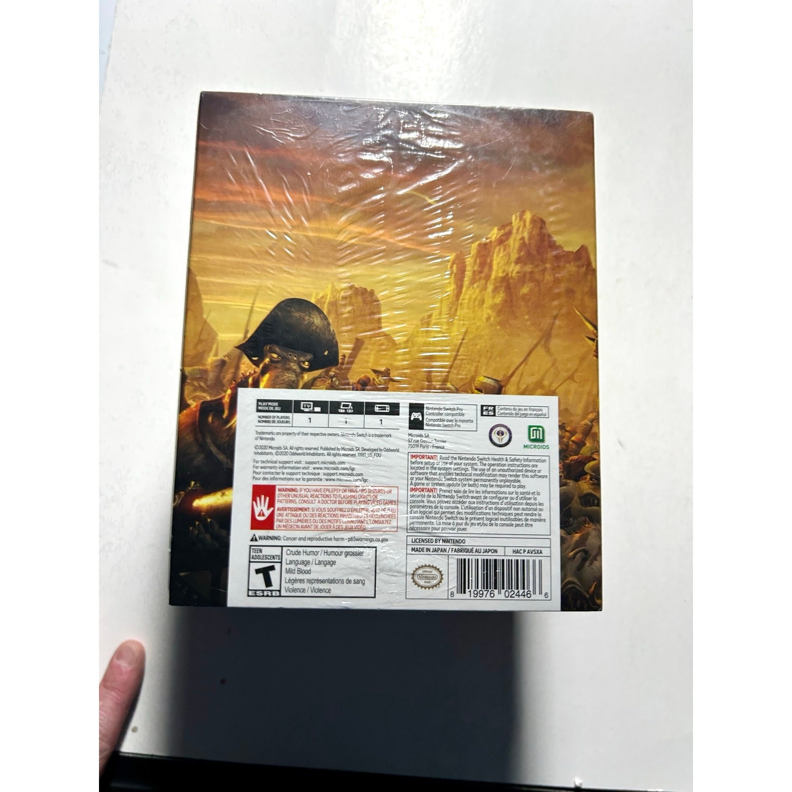 Oddworld: Stranger’s Wrath: HD Collector’s Edition (Switch) Brand New🔥No Tears